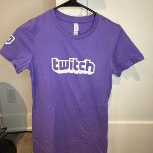 Purple Bella Canvas "Twitch" Tee Shirt